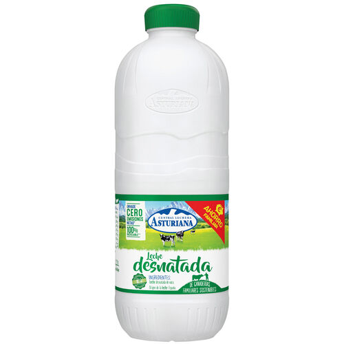 LECHE DESNATADA ASTURIANA BOTELLA 2,2L image number