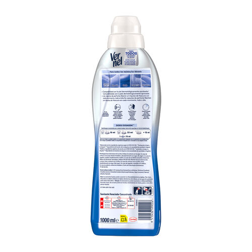 Suavizante concentrado Fresh Control VERNEL 55 lavados image number