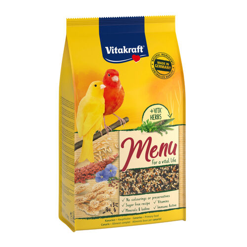 Comida para canario men&uacute; VITAKRAFT 500g image number