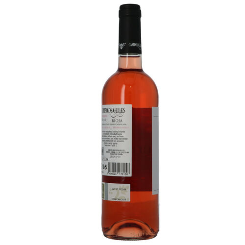 VINO ROSADO CAMPO GULES DO RIOJA 750ml image number