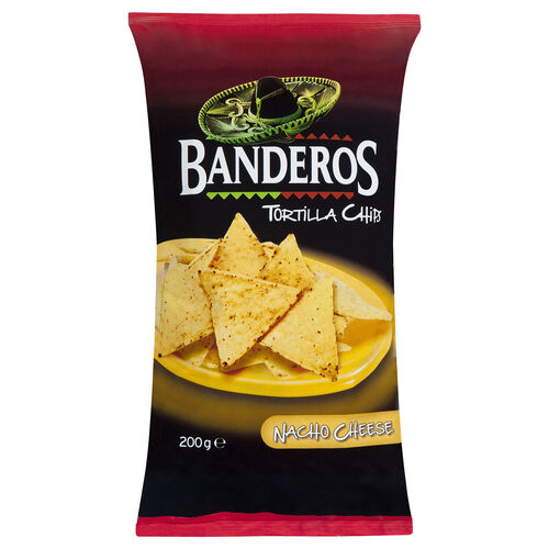 CHIPS BANDEROS QUESO 200g image number