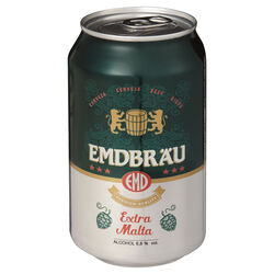 Cerveza Extra Malta EMDBRAU lata 33cl