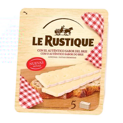 Queso Brie en lonchas LE RUSTIQUE 125g image number