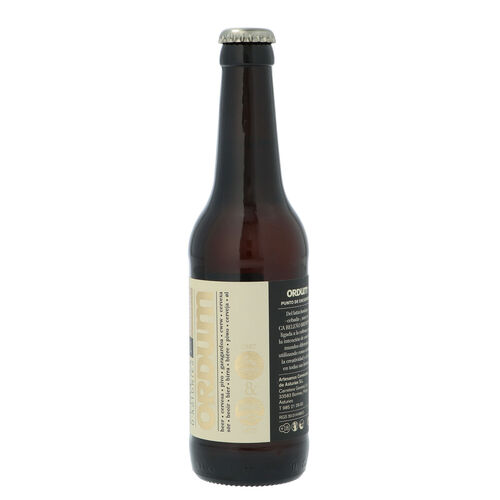 Cerveza ORDUM lager 33cl image number