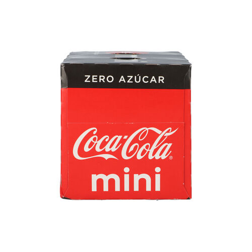 REFRESCO COCA COLA ZERO MINI 6x200ml image number