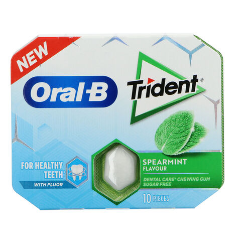 TRIDENT HIERBABUENA ORAL-B 10uds image number