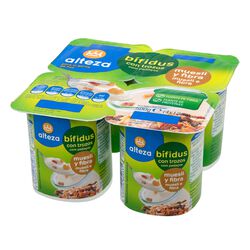 YOGUR ALTEZA BIFIDUS FIBRA MUESLI 4x125g