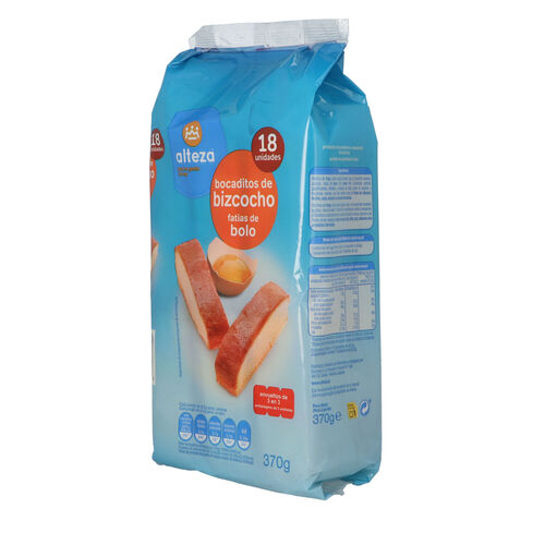 Bocaditos bizcocho ALTEZA 18uds 370g image number