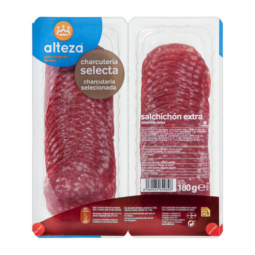 Salchichon Extra en lonchas ALTEZA 180g image number