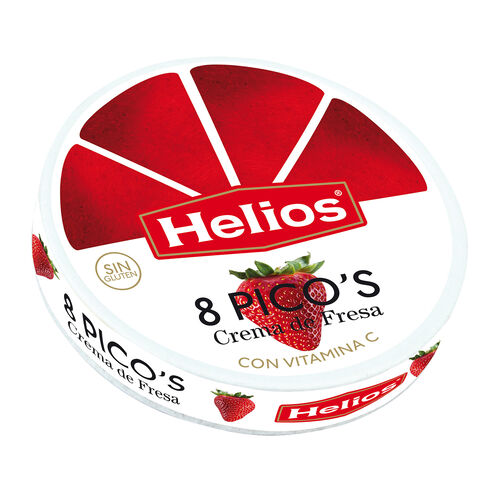 Picos crema de fresa HELIOS 8uds 170g image number