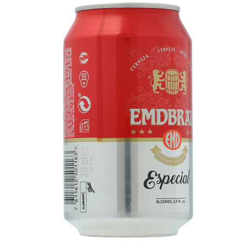 CERVEZA EMDBRAU ESPECIAL LATA 33cl image number