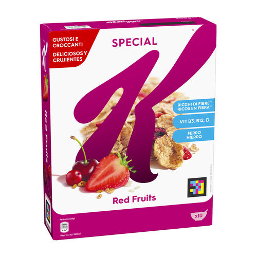 Cereales KELLOGG'S SPECIAL K frutos rojos 300g image number
