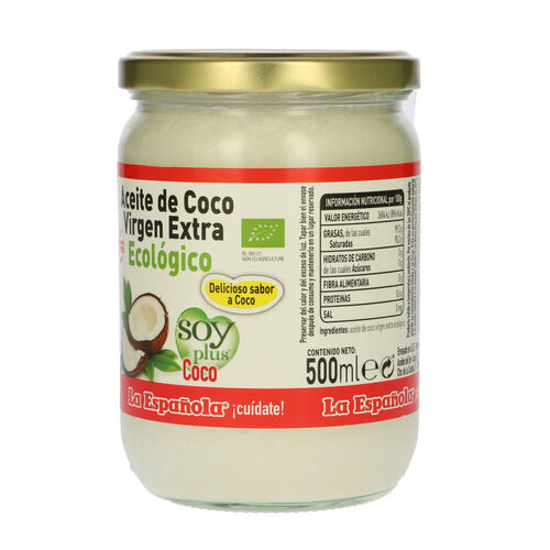 ACEITE COCO SOY PLUS SOLIDO 375ml image number