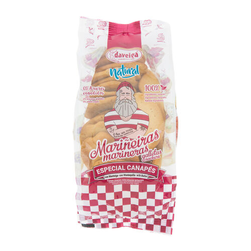 MARIÑEIRAS MANTEQUILLA DAVEIGA 125g. image number