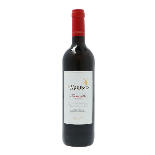 Vino tinto DO Valdepe&ntilde;as LOS MOLINOS 750ml image number