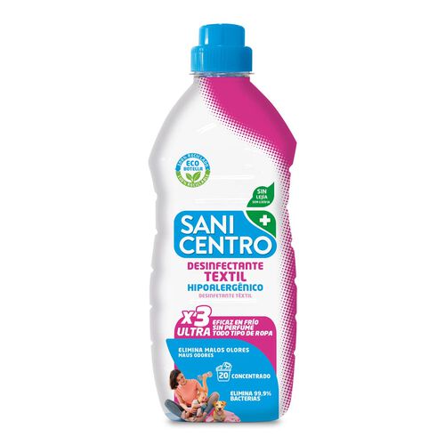 DESINFECTANTE TEXTIL HIPOALERGÉNICO SANICENTRO 1L image number