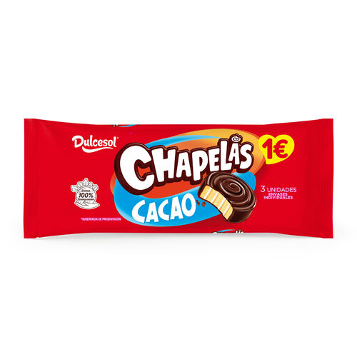 Chapelas cacao DULCESOL 126g image number