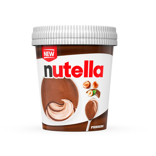 Helado tarrina de crema de avellanas y cacao NUTELLA 470ml image number