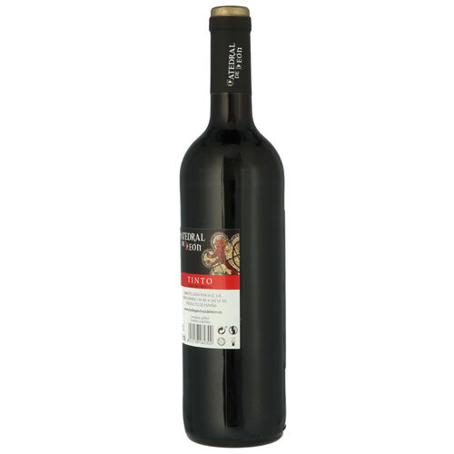 Vino tinto catedral de Le&oacute;n 75cl image number