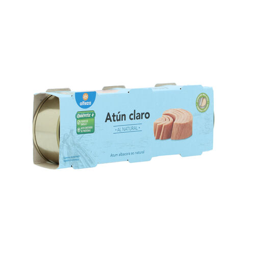 ATUN CLARO ALTEZA NATURAL PACK 3x80g image number