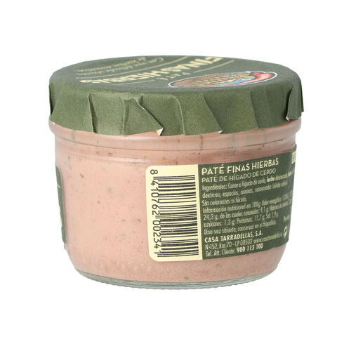 Pate a las finas hierbas CASA TARRADELLAS 125g image number
