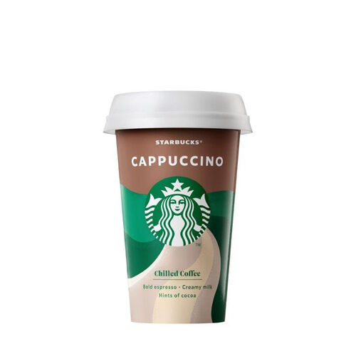 COFFEE CAPPUCCINO STARBUCKS 220ml image number