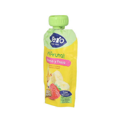 Bolsita HERO platano fresa 100g image number