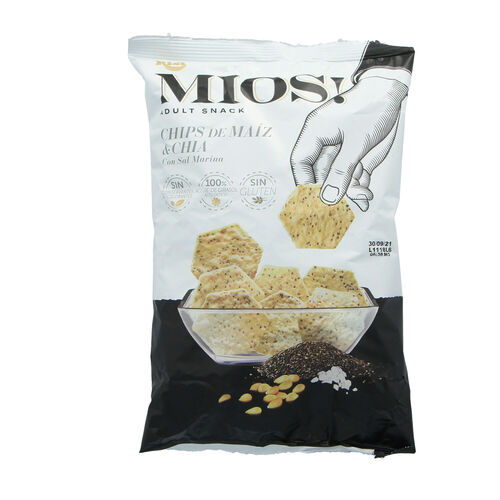 Mios! adult snack RISI ma&iacute;z con ch&iacute;a 150g image number