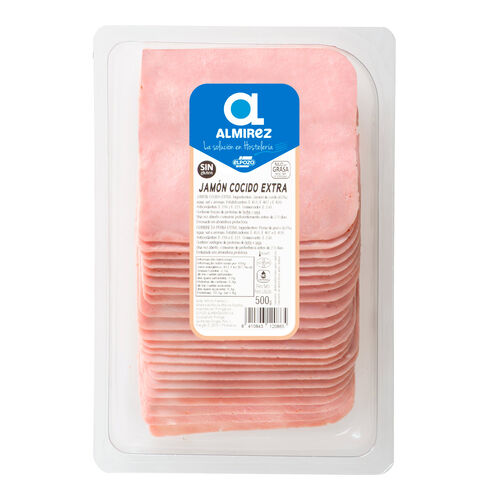 Jamon cocido ALMIREZ loncha 500g image number