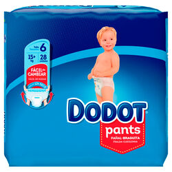 PAÑAL PANTS T.6 DODOT 27 ud.