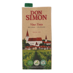 Vino tinto DON SIM&Oacute;N brik 1L