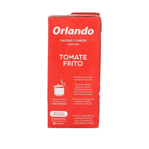 Tomate frito ORLANDO brik 350g image number