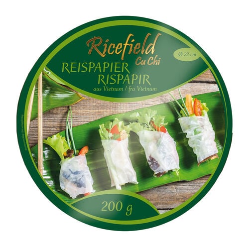 Papel de arroz redondo CU CHI 200g image number