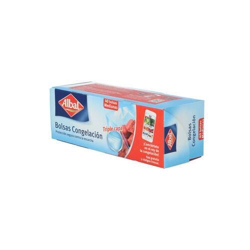 Bolsa para congelacion ALBAL 8L 40uds image number