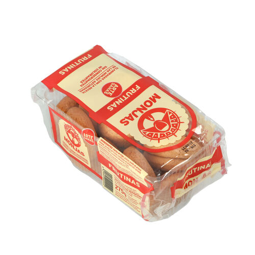 Galletas frutinas MONJAS artesanas 275g image number