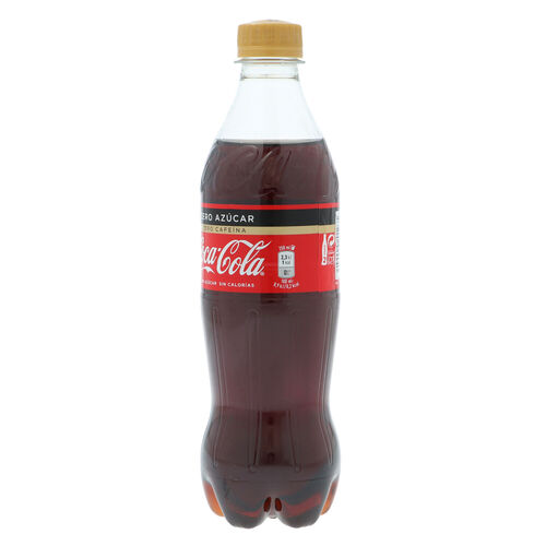 COCA COLA ZERO ZERO PET 500ml image number