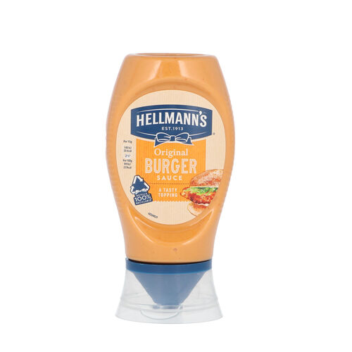 SALSA BURGUER HELLMANS BOCABAJO 250ml image number