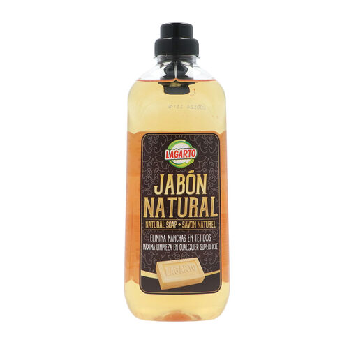 JABON LAGARTO NATURAL LIQUIDO 1L image number