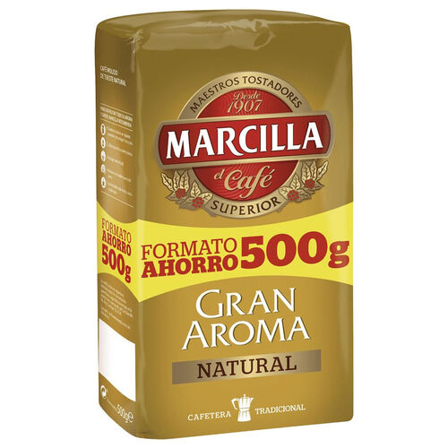 Caf&eacute; molido Natural MARCILLA 500g image number