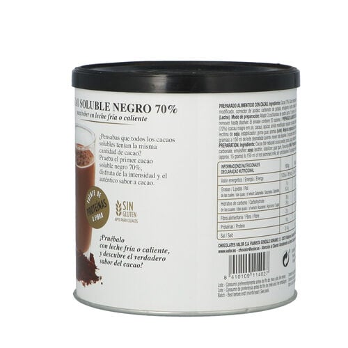 CACAO SOLUBLE 70% VALOR 300g image number
