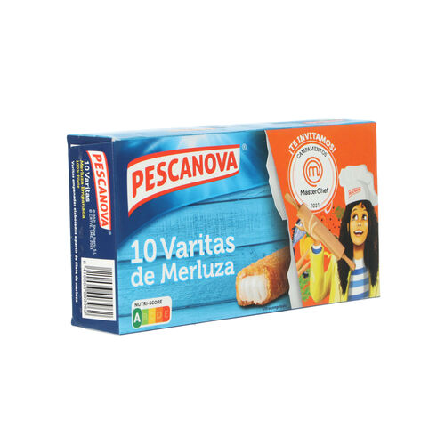 Merluza congelada varitas rebozadas PESCANOVA 300g image number