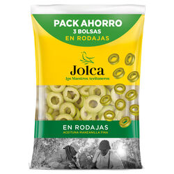 ACEITUNA JOLCA RODAJA 3x120g