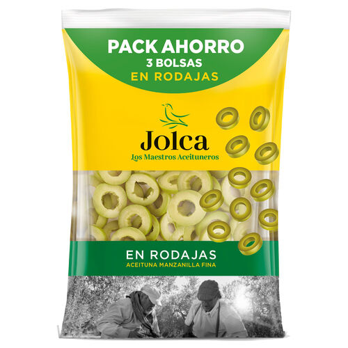 ACEITUNA JOLCA RODAJA PACK 3x120g image number