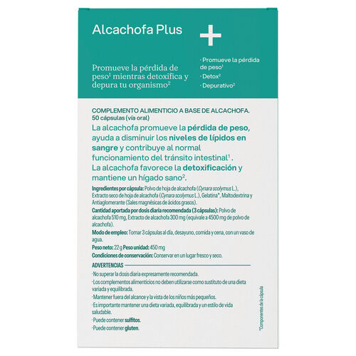 Alcachofa Plus VIVE PLUS 225g image number