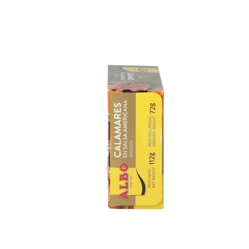 Calamar ALBO salsa americana 112g image number