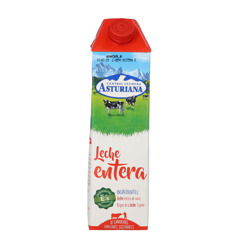 LECHE ENTERA CENTRAL LECHERA ASTURIANA 1L image number