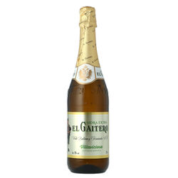 SIDRA ESPUMOSA GAITERO ETIQUETA DORADA 70cl