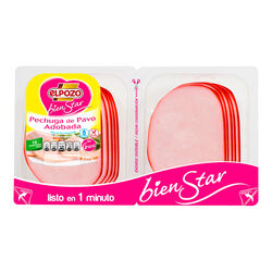 PECHUGA PAVO ADOBADAS BIENSTAR "EL POZO" 330g