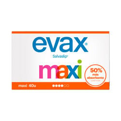 Protegeslips EVAX maxi 40uds