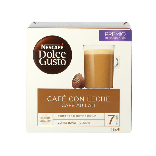 Caf&eacute; con leche NESCAF&Eacute; DOLCE GUSTO 16 c&aacute;psulas image number